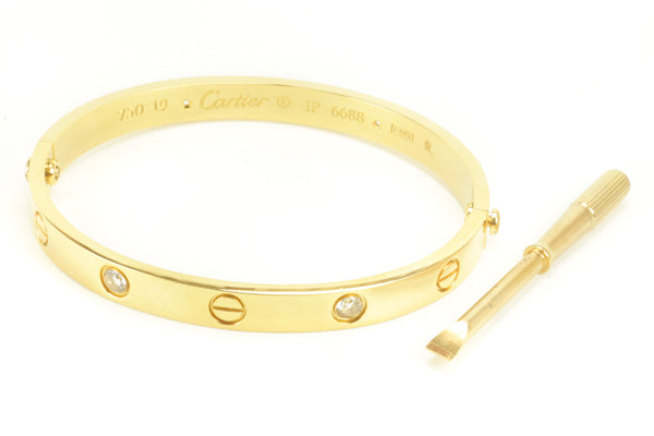 cartier bangle with screwdriver