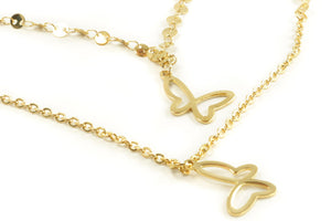 Gold 2 Layer Necklace