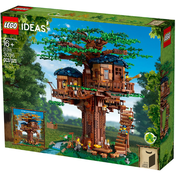 Tree House 21318 - Certified Used LEGO® Ideas™️ Set – & Minifigs Eugene