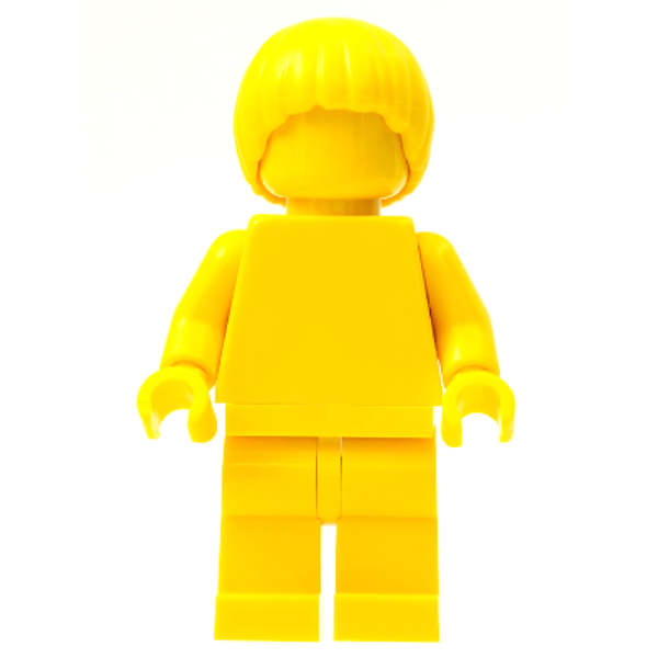 LEGO Bright Pink MONOFIG (Monochrome Minifigure)