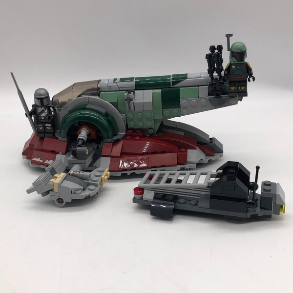 Slave I 7144 Used LEGO Star Wars Set Bricks Minifigs Eugene