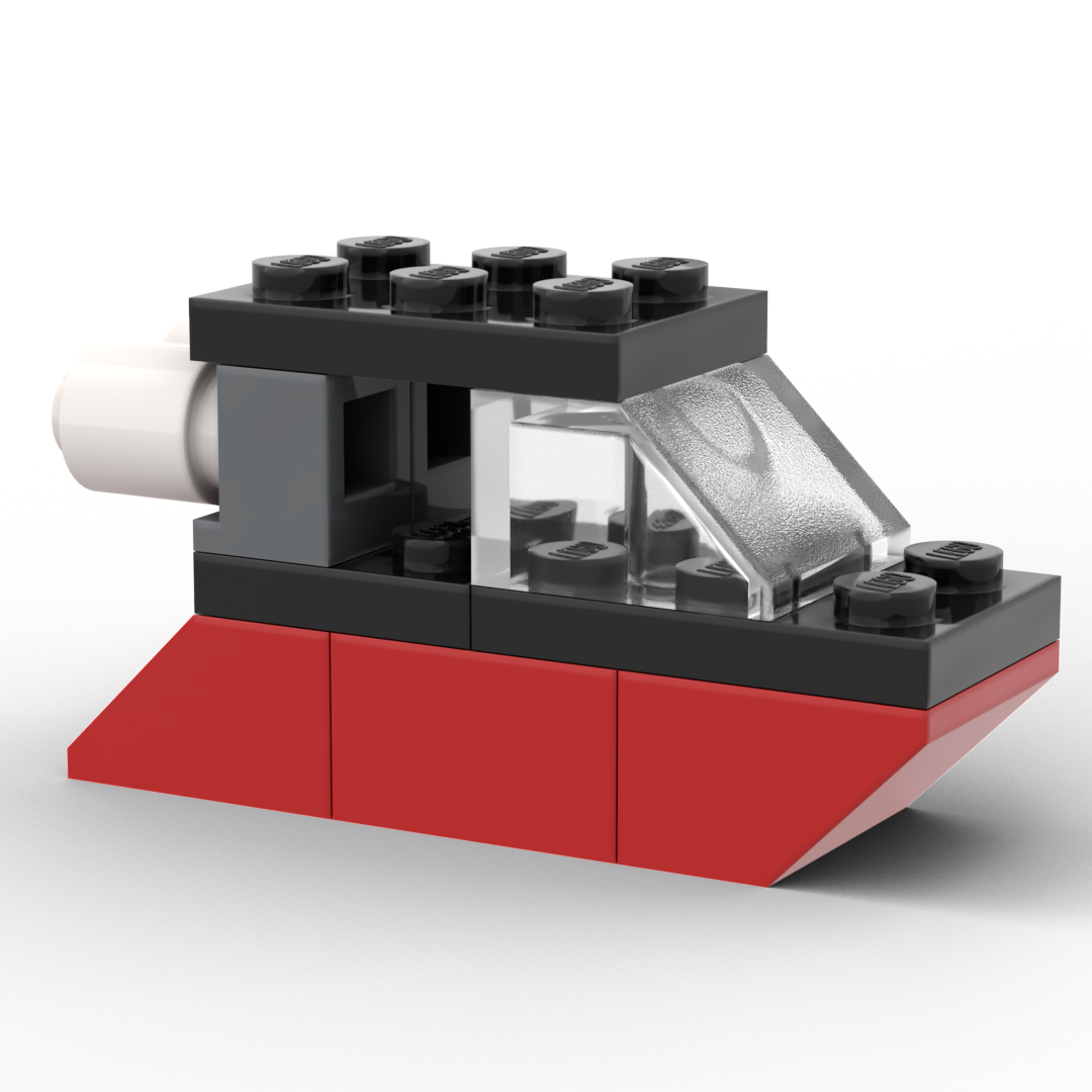 Valentine's Day Boat - Mini Custom LEGO® Kit