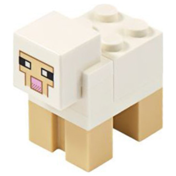 LEGO Minecraft Panda Brick-Built 21158 Land Animal Minifigure minepanda02