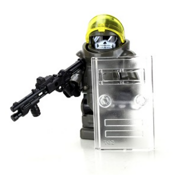 SWAT Riot Control Custom Minifigure – Atlanta Brick Co