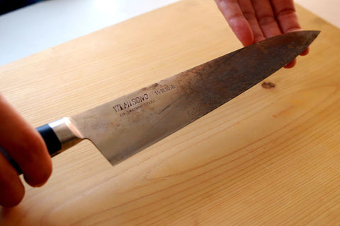 knife, ჟანგიანი დანა