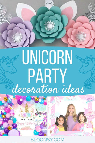 Unicorn Party Decorations Birthday Party Ideas