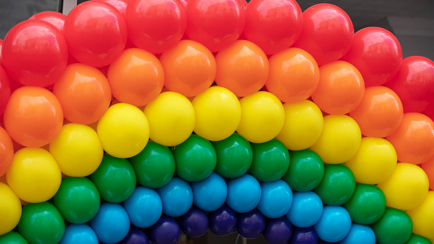 Rainbow Balloon Garland Ideas For Your Birthday Party