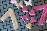 Cookie Cake Topper Cookies