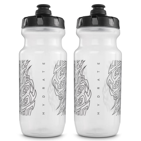 3dRose Tall Ostrich - Sports Water Bottle, 21 oz, White