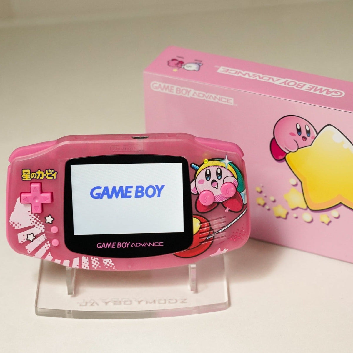 NEW Kirby Link Themed GBA IPS Screen Mod w/Box! – JAYBOYMODZ