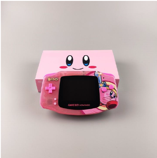 NEW Kirby Themed GBA IPS Screen Mod w/Box! – JAYBOYMODZ