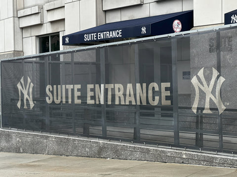 Suite entrance to the Yankee Stadium