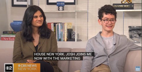 Joshua Small and Muniba Ahmed highlight Ronald McDonald House New York on the CBS New York morning show