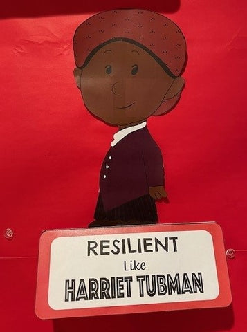 Harriet Tubman on i am wall
