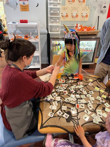 Temporary Halloween Tattoos with Youth Advisory Council at Ronald McDonald House New York