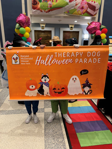 RMH-NY Therapy Dog Parade Banner