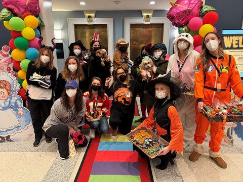 Our amazing Ronald McDonald House New York volunteers devote their Halloween night to the kids in the House