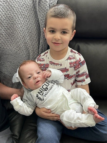 juston luca and brother Vince after NICU - RMH-NY