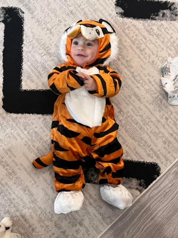 juston luca in tiger costume