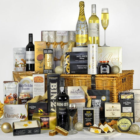 Food, drinks and sweets hampers