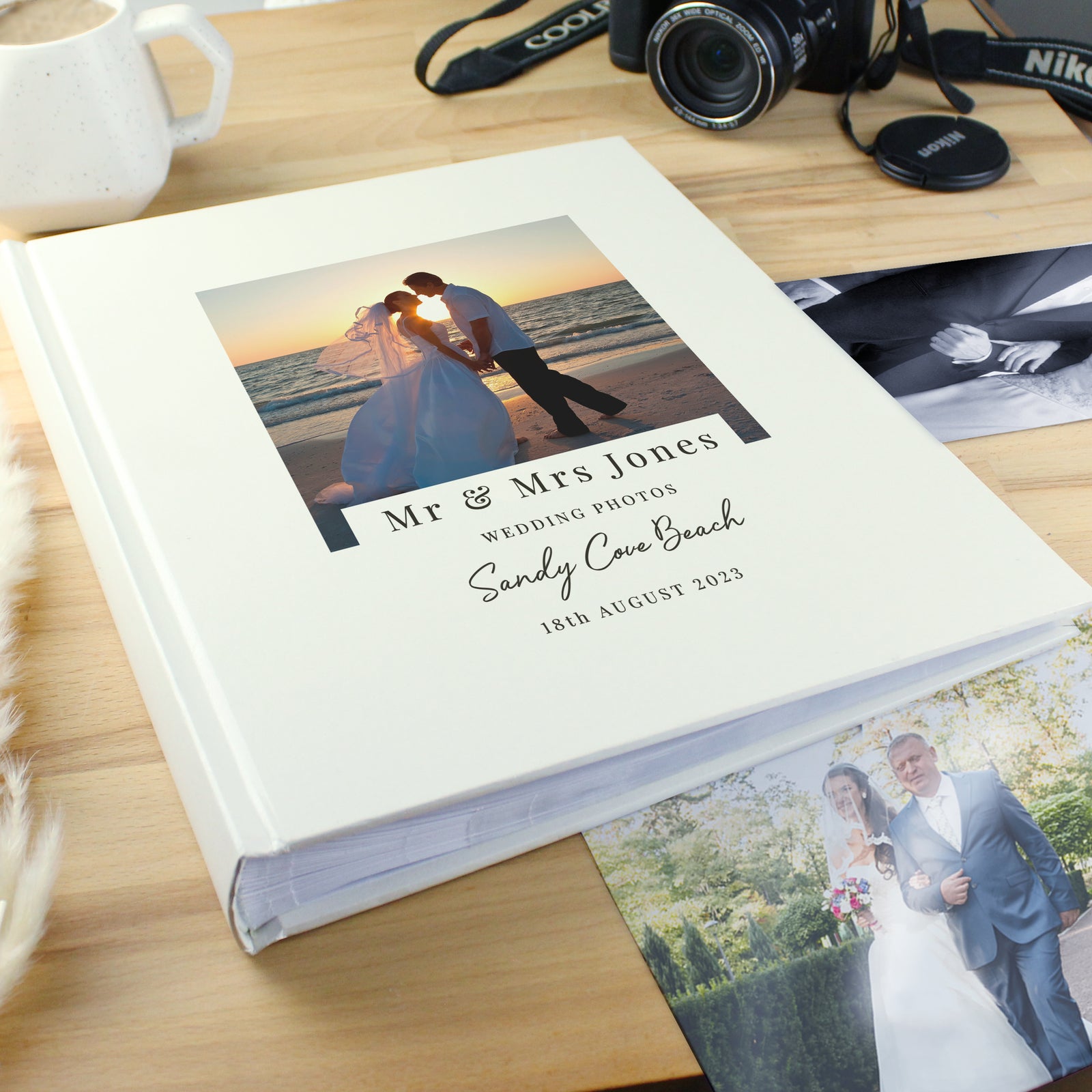 Personalised Wedding Square Photo Album