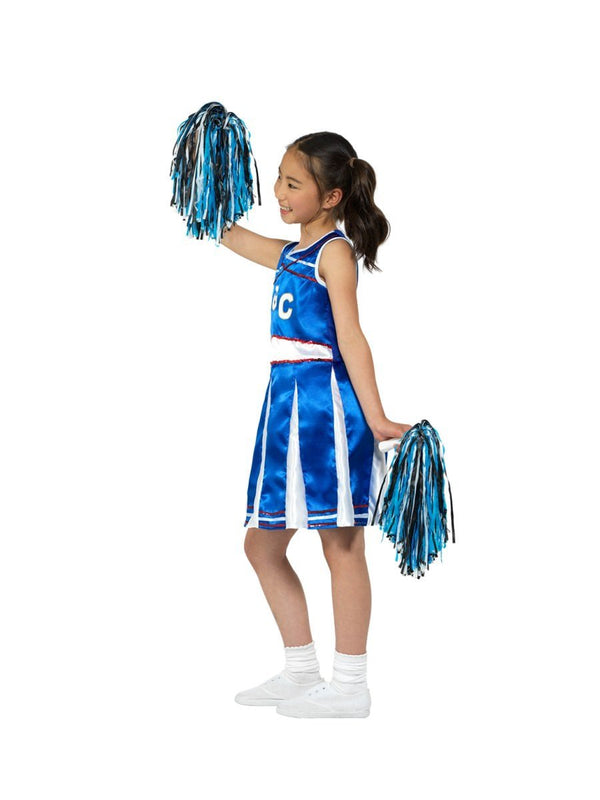 Download Cheerleader Costume, Child, Blue | Smiffys.com.au ...