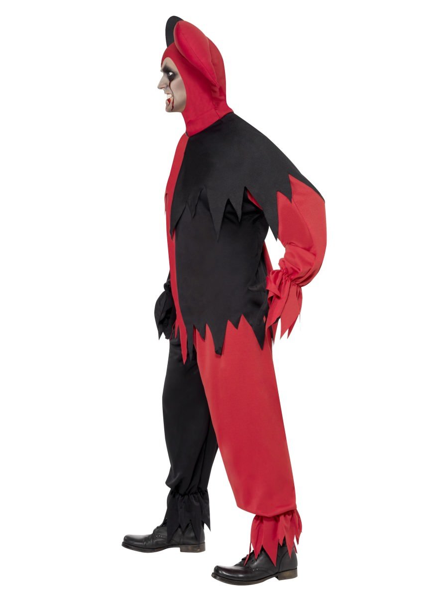 Black and Red Dark Jester Top | Smiffys.com.au - Smiffys Australia