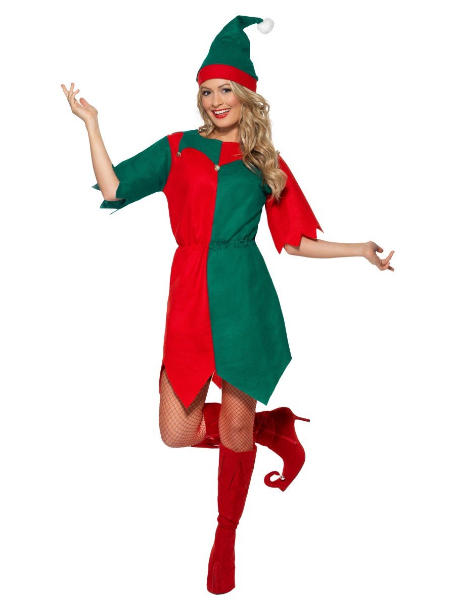 Elf Costume, Womens  – Smiffys Australia