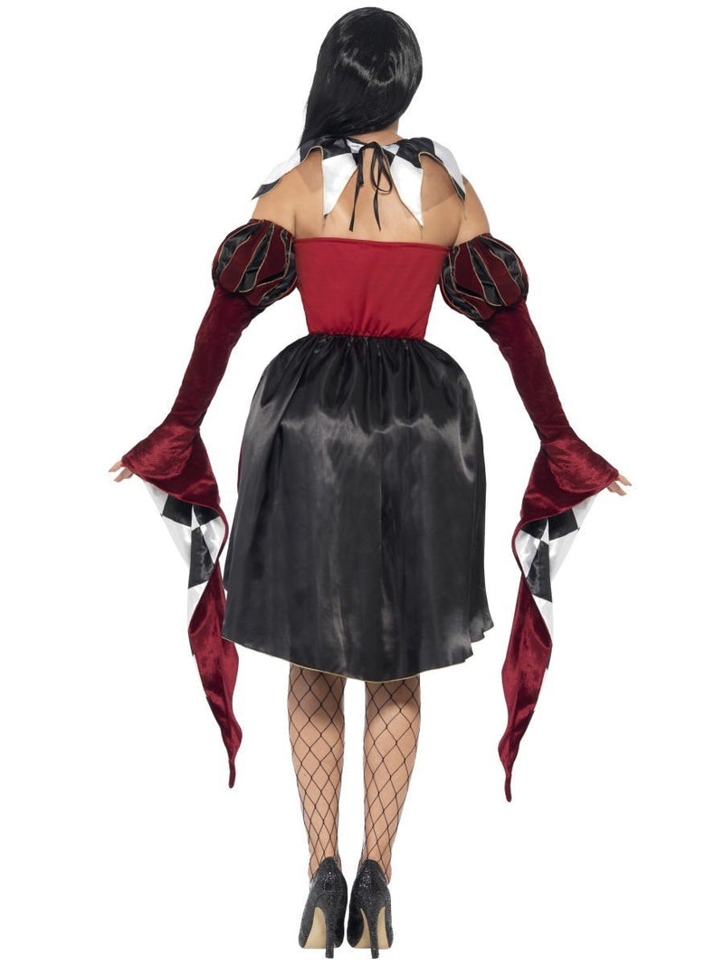 Gothic Venetian Harlequin Costume With Dress Au Smiffys Australia 3959
