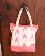 Pink Dove Ikat Bag