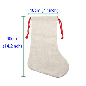 Drawstring sublimation stockings