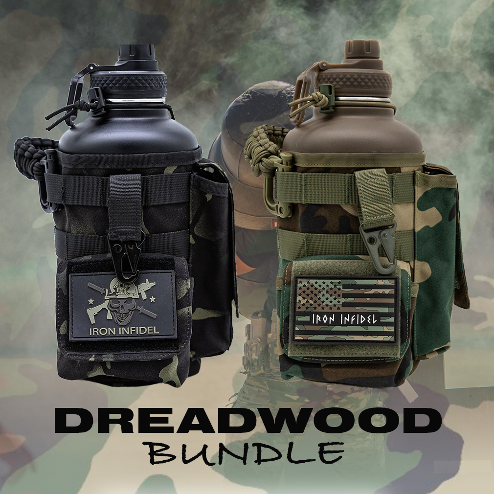 Coyote Camo Battle Bottle Bundle – Iron Infidel