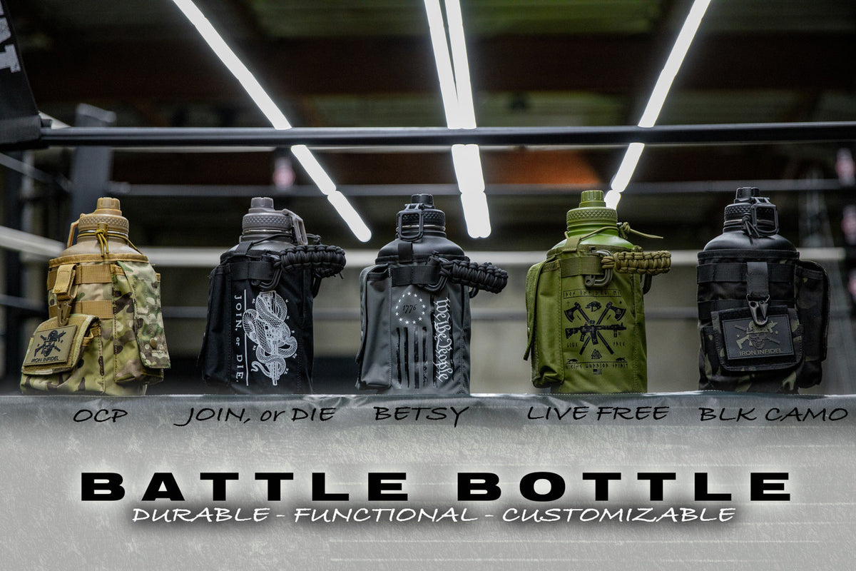 Iron Infidel Battle Bottles (Live Free)