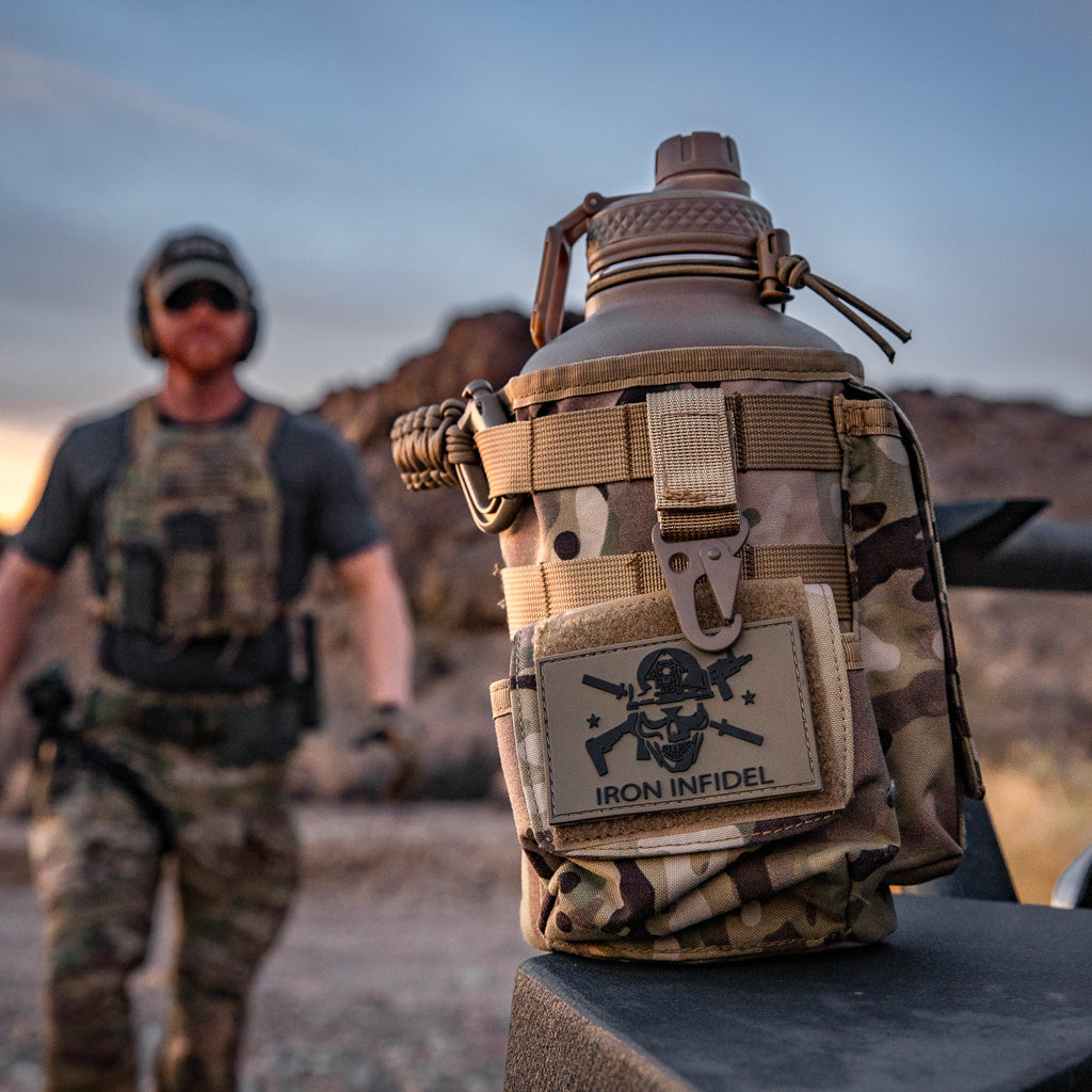 BORN UNITED® #StayUnited on Instagram: Todays Lineup with battle bottles  from Iron Infidel! . Come pick your today or choose online! #ironinfidel # bottles #gymgear #veterans #military #firstresponders #bornunited  #stayunited