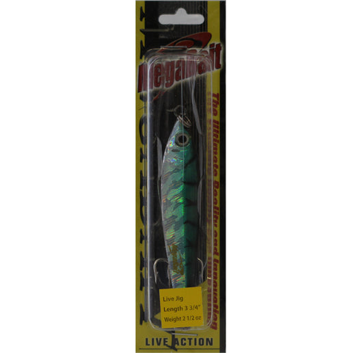 Mega Bait Jig 3.5 Ounce - Green Mack — Ted's Sports Center