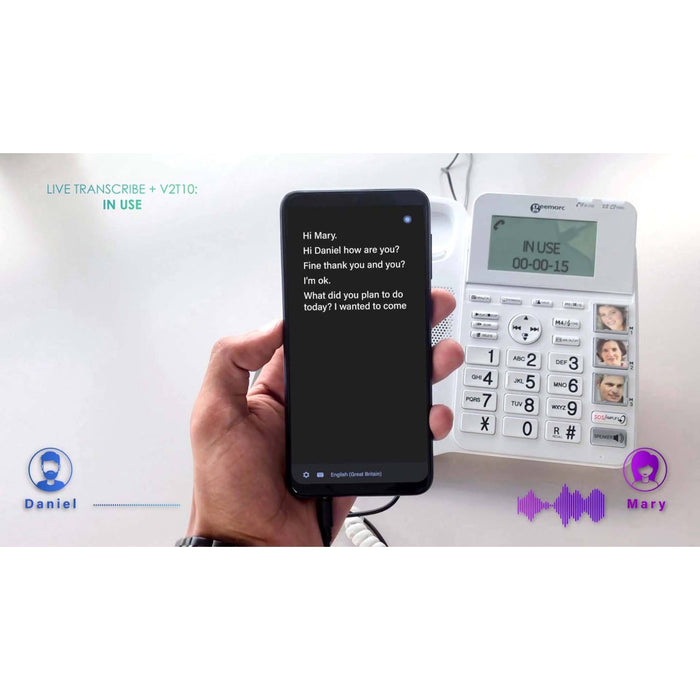 speech to text device for deaf