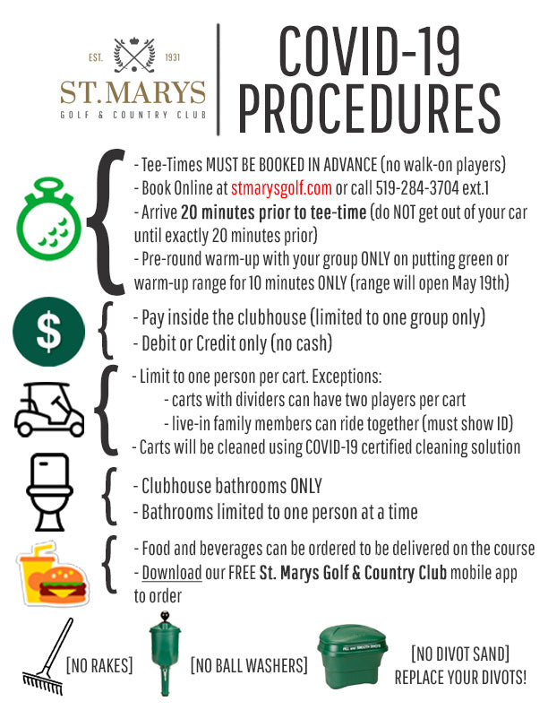 Golf Course COVID-19 Protocols