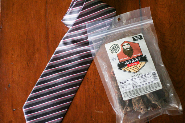 Skip the tie, go for Jerky! 