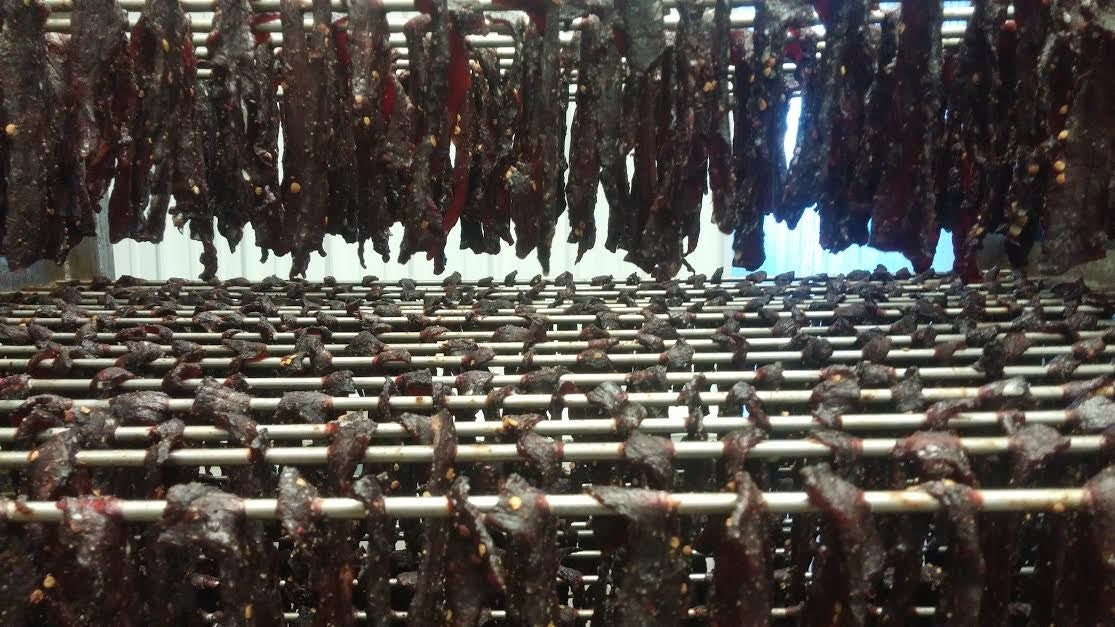 Jerky in the Smokehouse