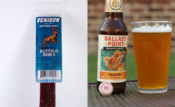 Venison Pepper Jerky Ballast Point Sculpin