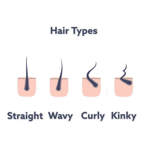 Speakeasy Brand's illustration of men's hair types