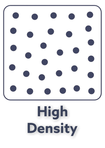 Illustration of high density for men