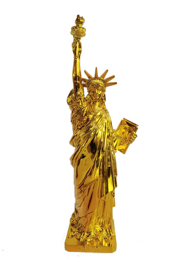 Copy Of Statue Of Lady Liberty New York City Historical Collectable Lady Liberty Statue Electroplate Blue 12 Inches