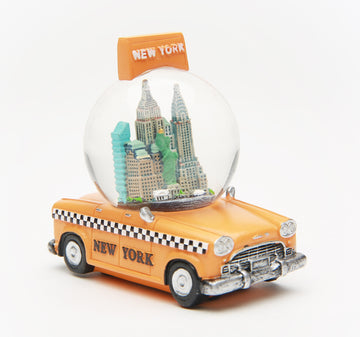 New York Skyline Water Globe Landmarks Statue Of Liberty Empire State Building Brooklyn Bridge 2