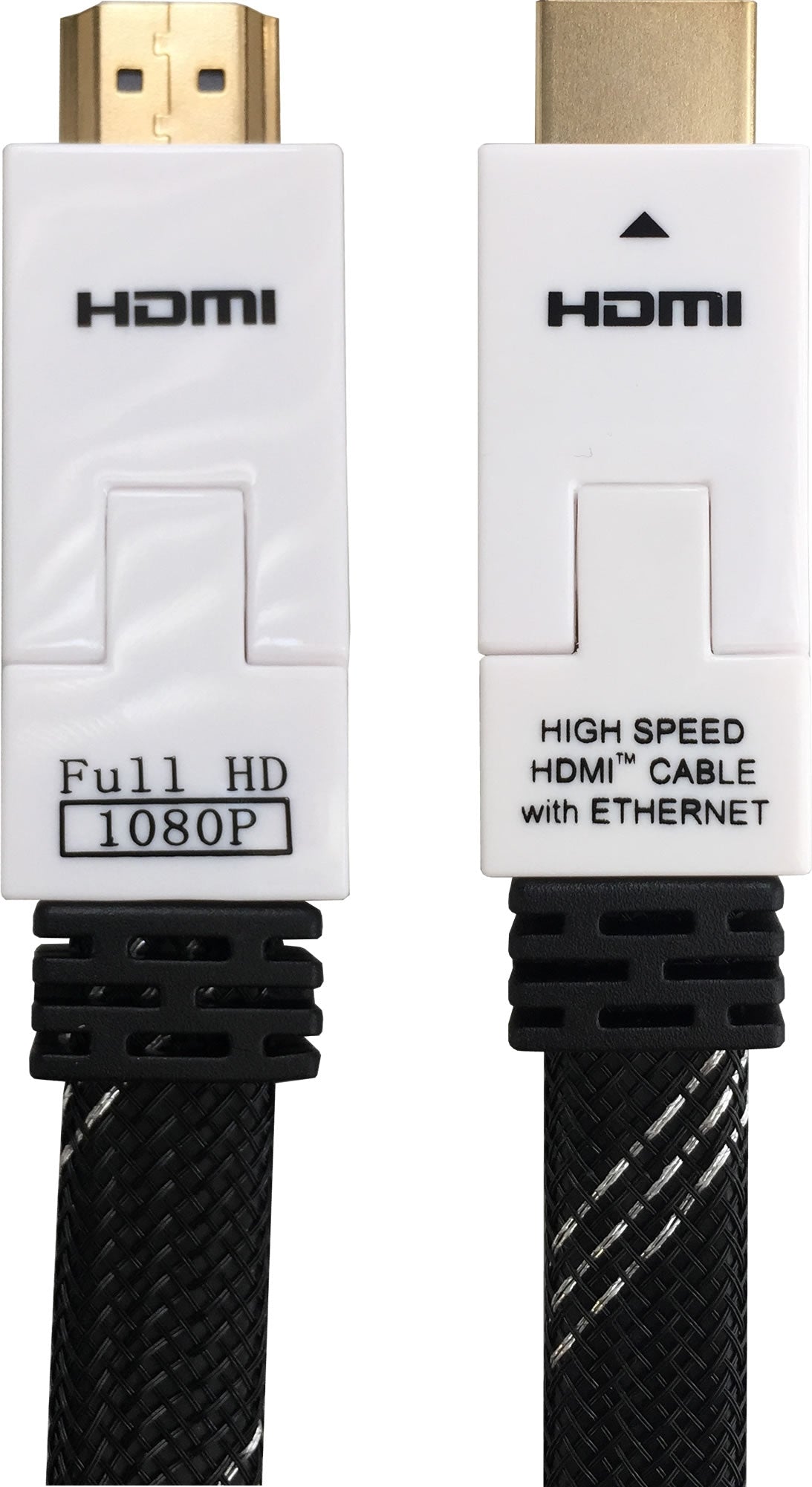  16-6326-06 HDMI High Speed Swivel & Flat Cable 4K 3D HDMI Cable version 1.4 - 6 Ft 