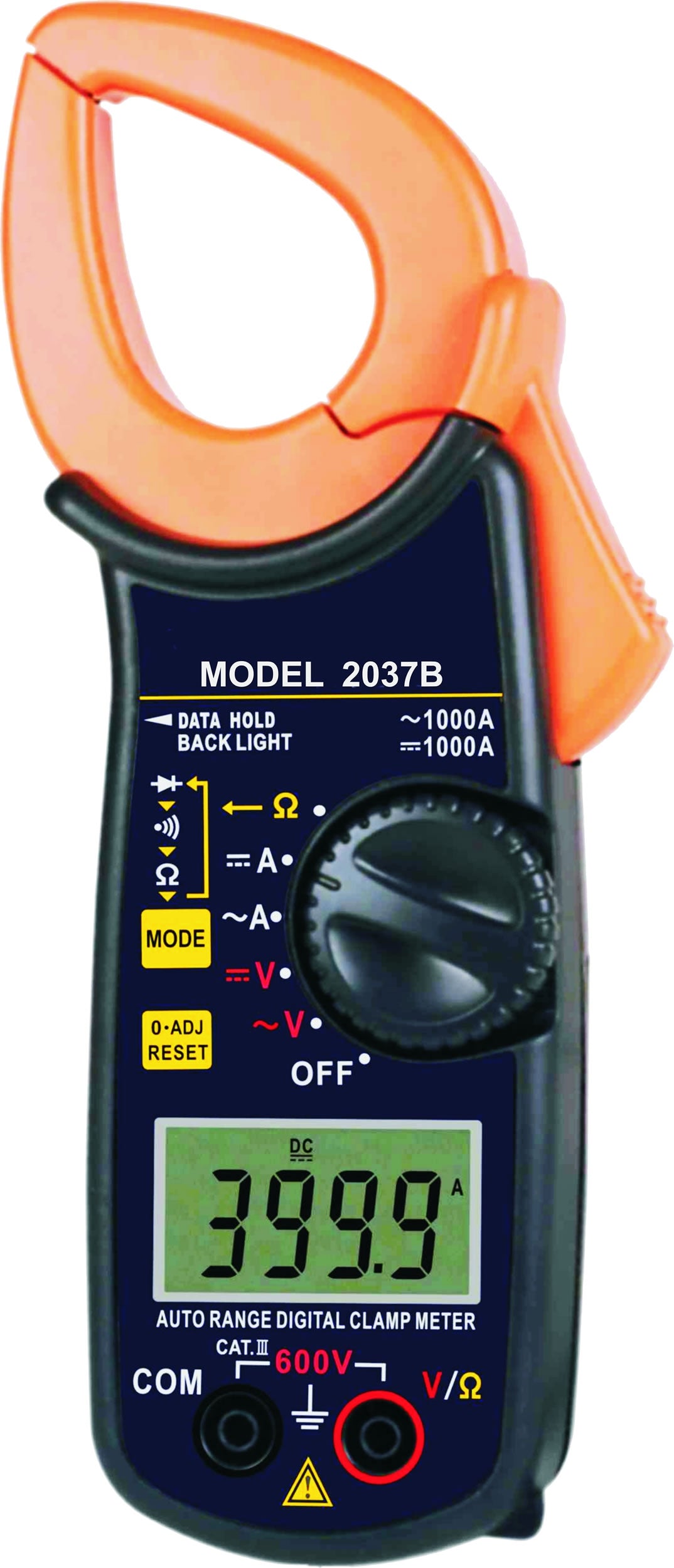  50-6237 Digital AC / DC Clamp Meter 600V / 1000A 