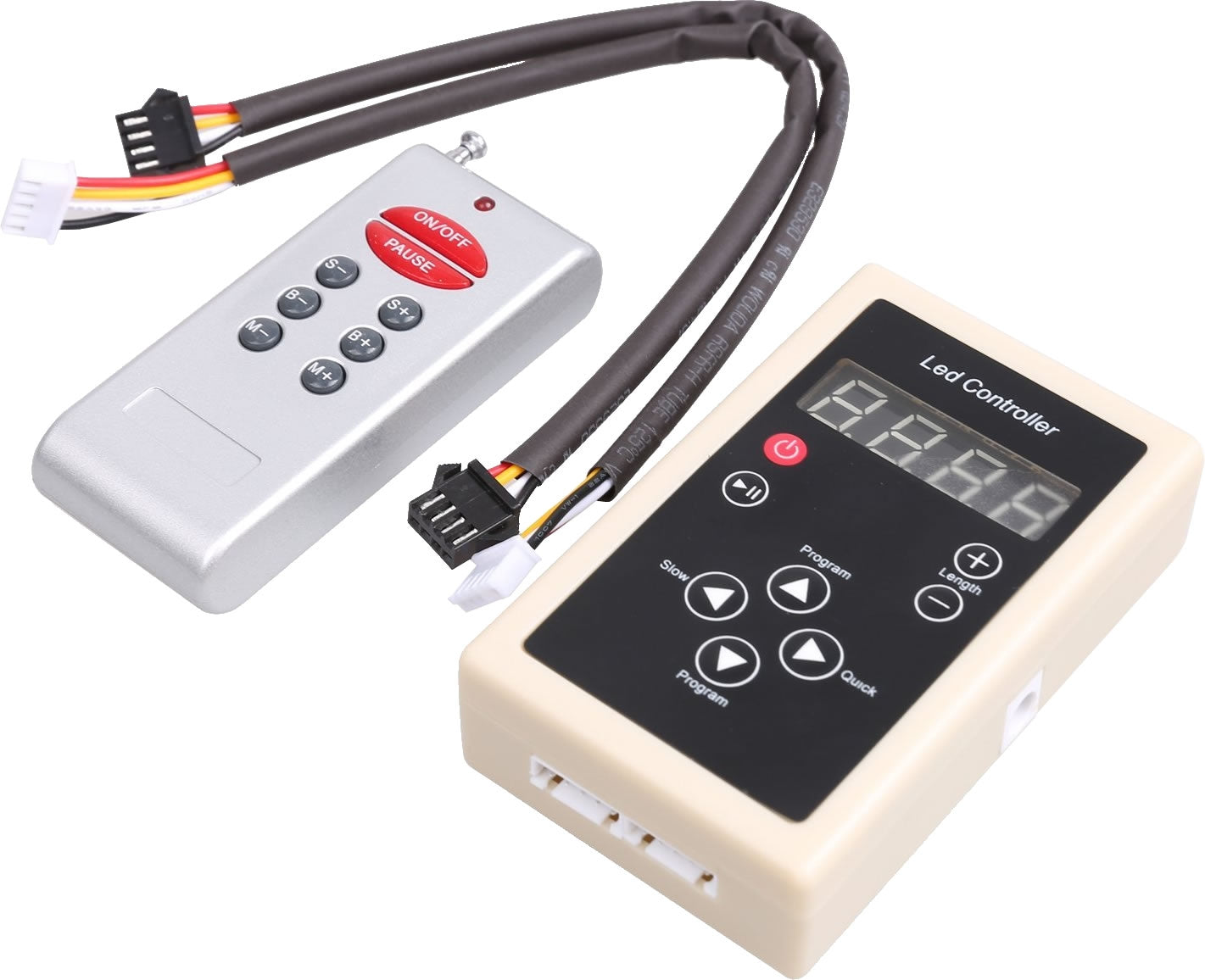  97-5050-01 CRGB LED Strip RF Controller with Remote 