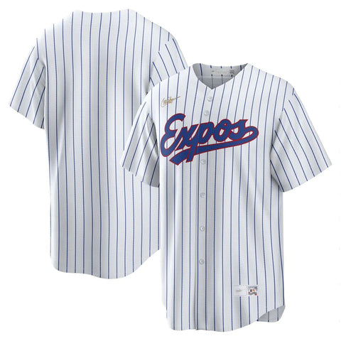 Jersey de béisbol Cooperstown para hombre MLB Montreal Expos