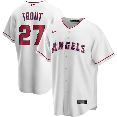 Men's Nike Shohei Ohtani White Los Angeles Angels Home Replica Player Name  Jersey