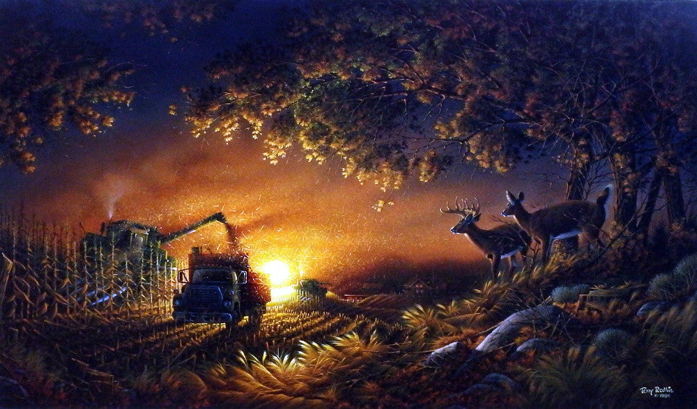 Terry Redlin Sunset Harvest | WildlifePrints.com